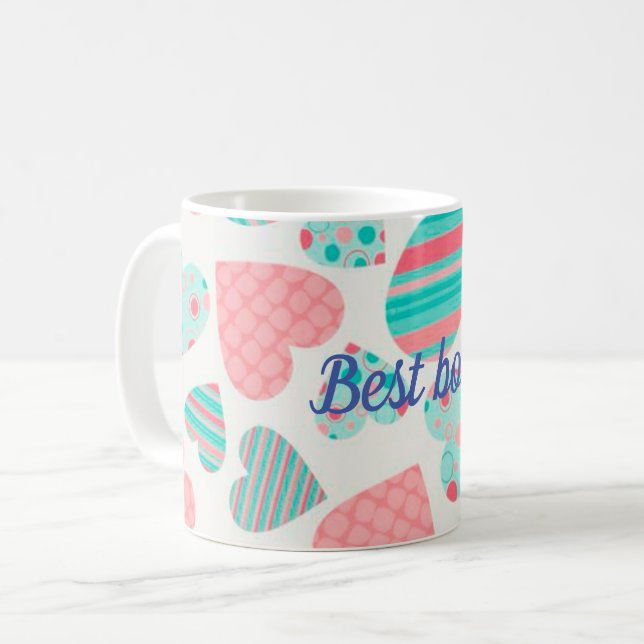 Bester Chef Kaffeetasse (Vorderseite Links)