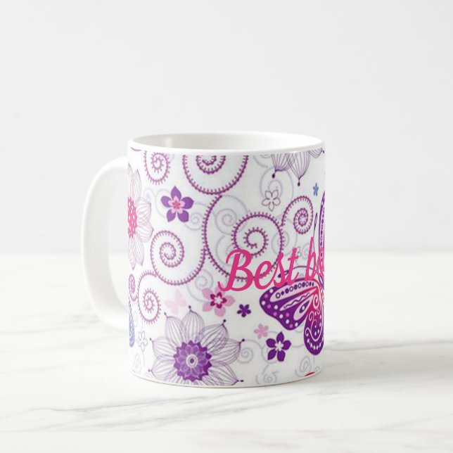 Bester Chef Kaffeetasse (Vorderseite Links)