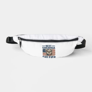 Bester Chihuahua-Vater Aller Patrioten Hunde T-Shi Bauchtasche