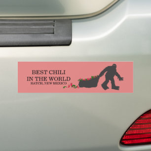 BESTER CHILI IN DER WELT - HATCH, NEW MEXIKO AUTOAUFKLEBER