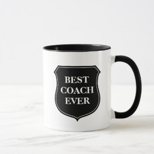Bester Coach aller Zeiten Kaffeetasse mit Zitat