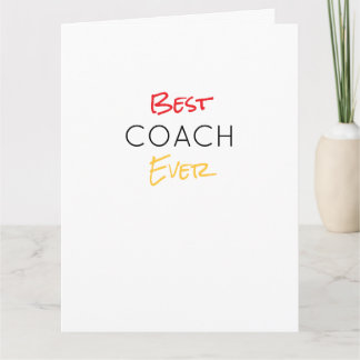 Bester Coach Aller Zeiten Teamfarben Schule Sport Karte