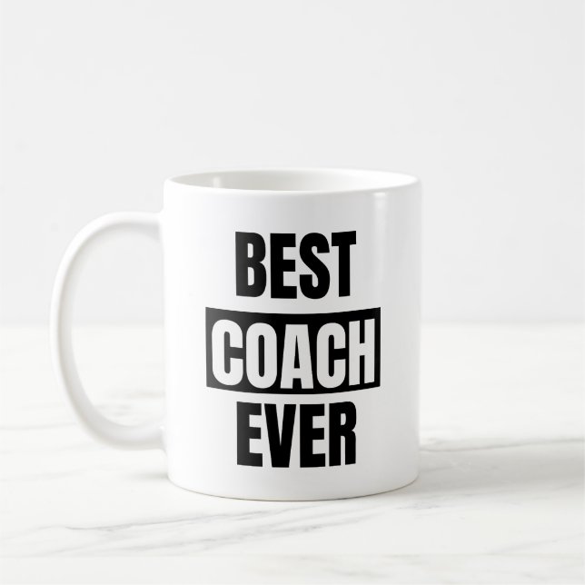Bester Coach je Kaffeetasse (Links)