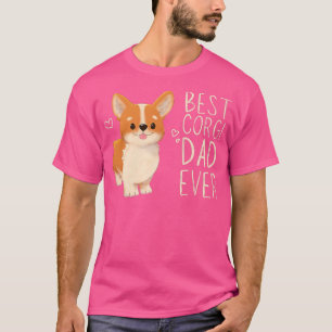 Bester Corgi Vater Ever, Corgi Daddy, Dog Vater, C T-Shirt
