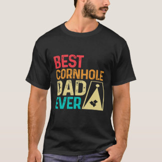 Bester Cornhole-Vater je T-Shirt