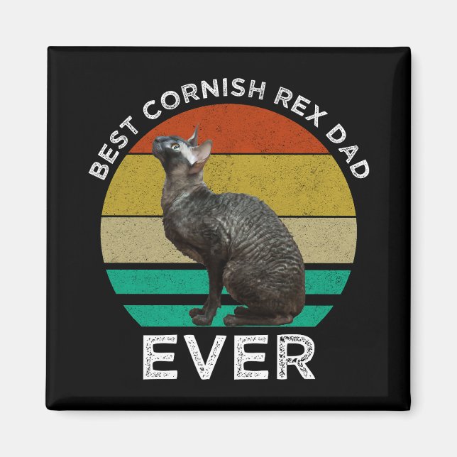 Bester Cornish Rex-Vater überhaupt Magnet (Vorne)