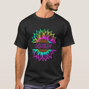 Bester Cousin je Blume Mama Mama Mother Mother Mot T-Shirt