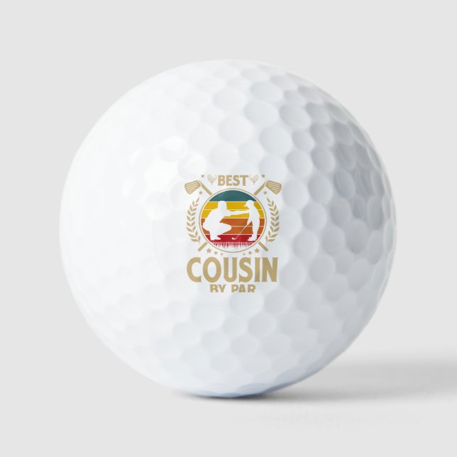 Bester COUSIN nach Par Golfball (Vorderseite)
