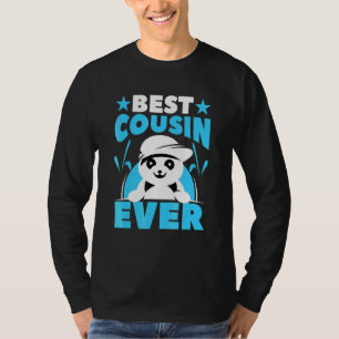 Bester Cousin überhaupt Panda T-Shirt