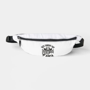 Bester Cowboy-Vater-Totenkopf-Western-Shirt-Design Bauchtasche