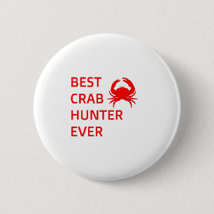 Bester Crab-Jäger, der sich je nach Krabbengefäh Button