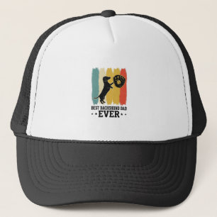 Bester Dachshund-Vater überhaupt Vintage-Baseball- Truckerkappe
