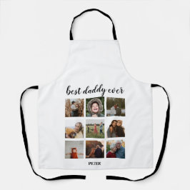 Bester Daddy je 9 Fotos Collage Kitchen Schürze