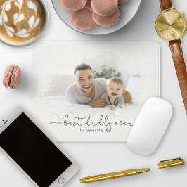 Bester Daddy je Foto Maske Skriptangebot Mousepad
