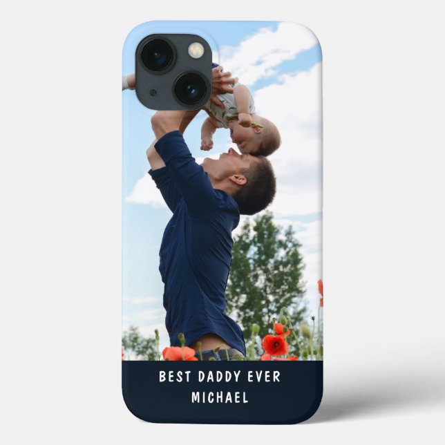 Bester Daddy je Ihren eigenen Foto-Individuelle Na Case-Mate iPhone Hülle (Rückseite)