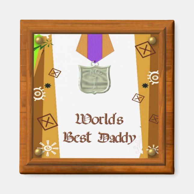 Bester Daddy Magnet (Vorne)
