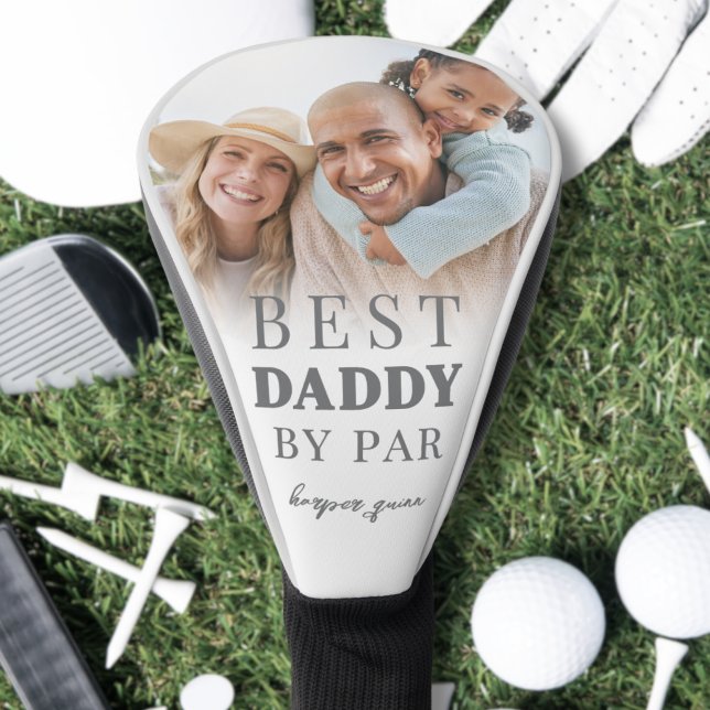 Bester Daddy Par Foto Golf Headcover (Best Daddy Photo Father Golf Head Cover )