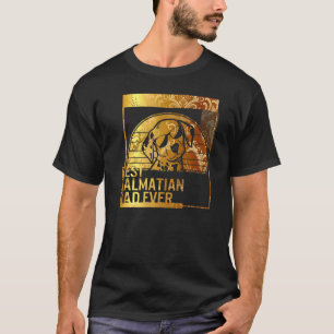Bester Dalmatiner Vater Ever Dog Papa für Männer D T-Shirt