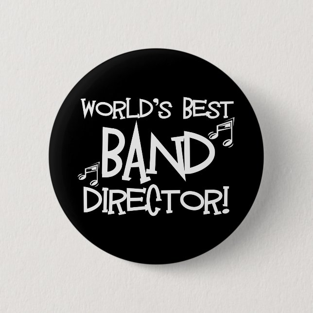 Bester das Band-Direktor der Welt Button (Vorderseite)