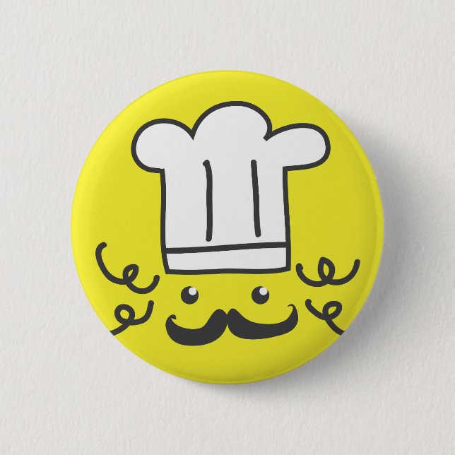 Bester der Kochs-Knopf der Welt Button (Vorderseite)
