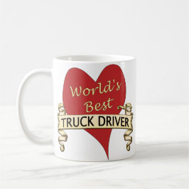 Bester der LKW-Fahrer der Welt Kaffeetasse