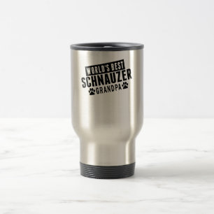 Bester der Schnauzer-Großvater der Welt Reisebecher