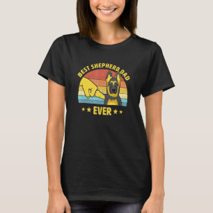 Bester deutscher Schäferhund-Vater aller Zeiten Vi T-Shirt