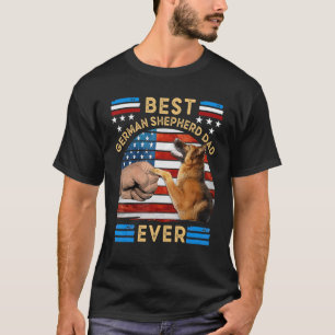 Bester Deutscher Schäferhund-Vater überhaupt Hund T-Shirt
