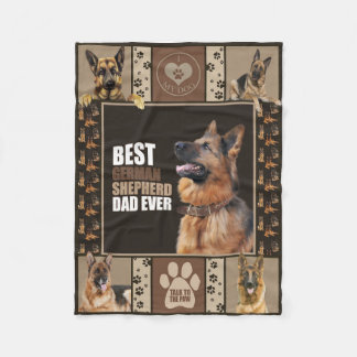 Bester deutscher Shepherd-Vater je Fleecedecke