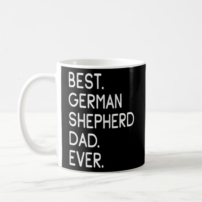 Bester deutscher Shepherd-Vater je Kaffeetasse (Links)