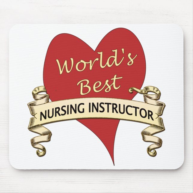 Bester die Krankenpflege-Lehrer der Welt Mousepad (Vorne)