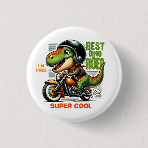 Bester Dino-Fahrer super cool Button
