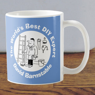 Bester DIY-Experte der Welt zum Personalisieren Kaffeetasse