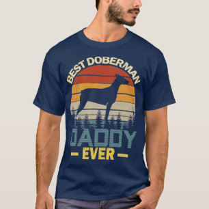 Bester Doberman-Vater je T-Shirt