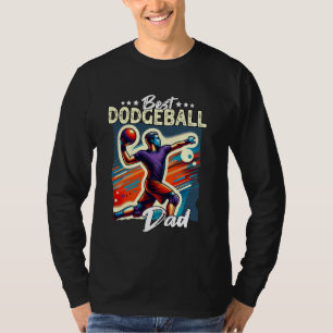 Bester Dodgeball-Vater spielen Dodgeball T-Shirt