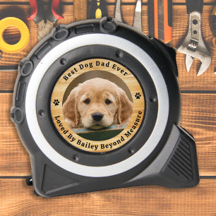 Bester DOG-VATER Lived Beyond Measurement Custom F Maßband