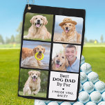 Bester DOG-VATER nach Par - Personalisiert 5 Fotom Golfhandtuch<br><div class="desc">Bester Hund Vater Par ... Zwei Ihrer Lieblingssachen, Golf und Ihr Hund ! Jetzt kannst du sie mitnehmen, während du 18 Löcher spielst. Passen Sie Ihr Golfhandtuch mit Ihren Hunden Lieblings-Fotos und Namen an. Ob Geburtstag, Vatertag oder Weihnachten, dieses Hundeldad Golf Handtuch mit einem Liebling. Gutes Geschenk für alle Golfer...</div>