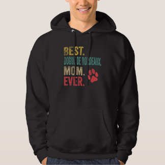 Bester Dogue de Bordeaux Mama je Vintag Mutter Hun Hoodie