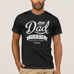 Bester dunkler neuer Dad 2015 T-Shirt