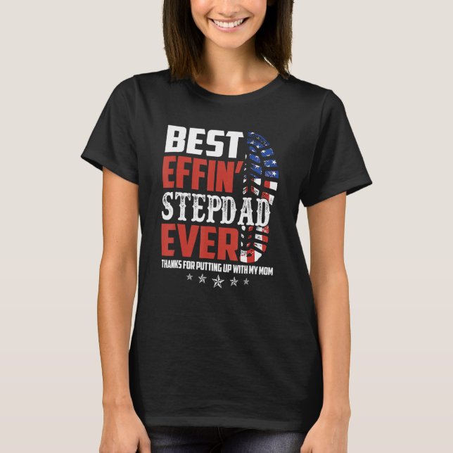 Bester Effinu2019 Bonus Vater Danke für das Streic T-Shirt (Vorderseite)
