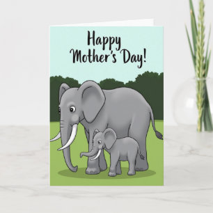 Bester Ehemann Elefant Karte