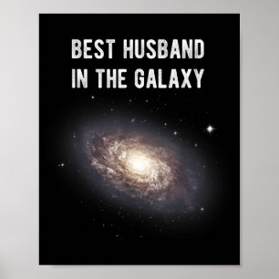 Bester Ehemann Galaxy Poster