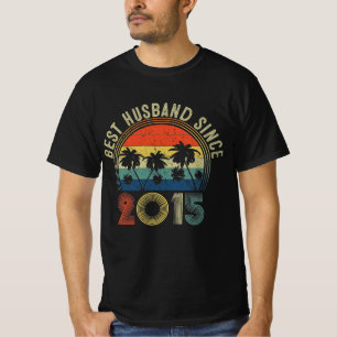 bester Ehemann seit 2015 T-Shirt