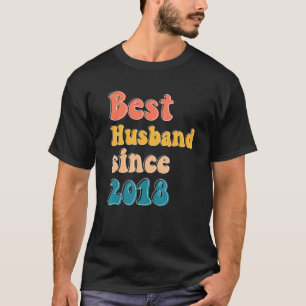Bester Ehemann seit 2018 Ehemänner T-Shirt