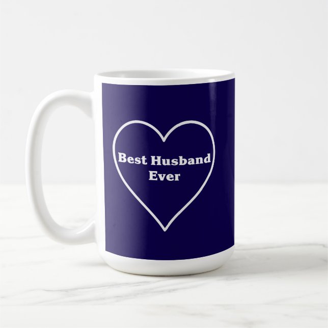 Bester Ehemann überhaupt  Kaffeetasse (Links)