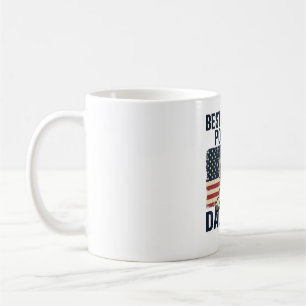Bester English-Pointer-Vater jemals Patriotischer  Kaffeetasse