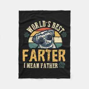 Bester Farter I Gemein Vater Bester Vater je Coole Fleecedecke
