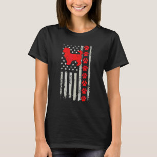 Bester Feuerwehrmann Maltipoo Mutter Vater jemals  T-Shirt