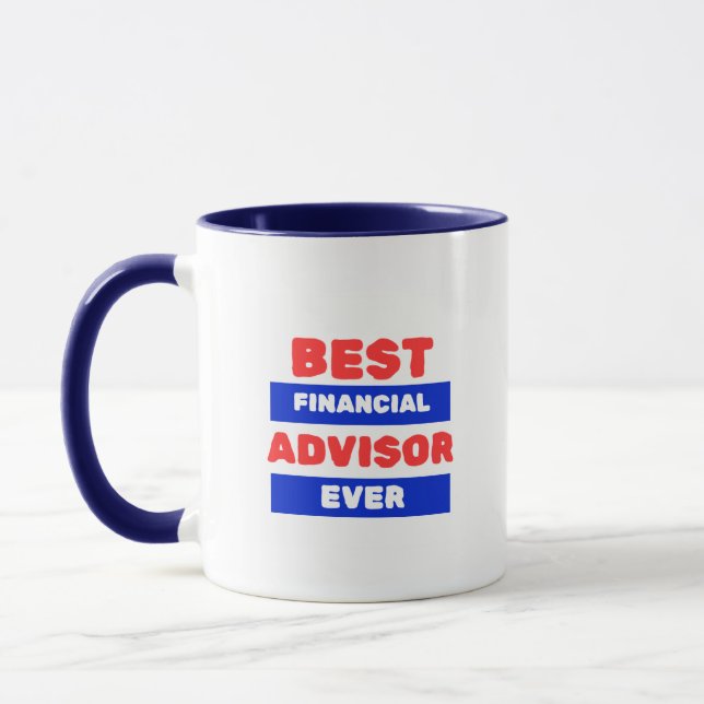 Bester Finanzberater Ever Kaffeetasse (Links)