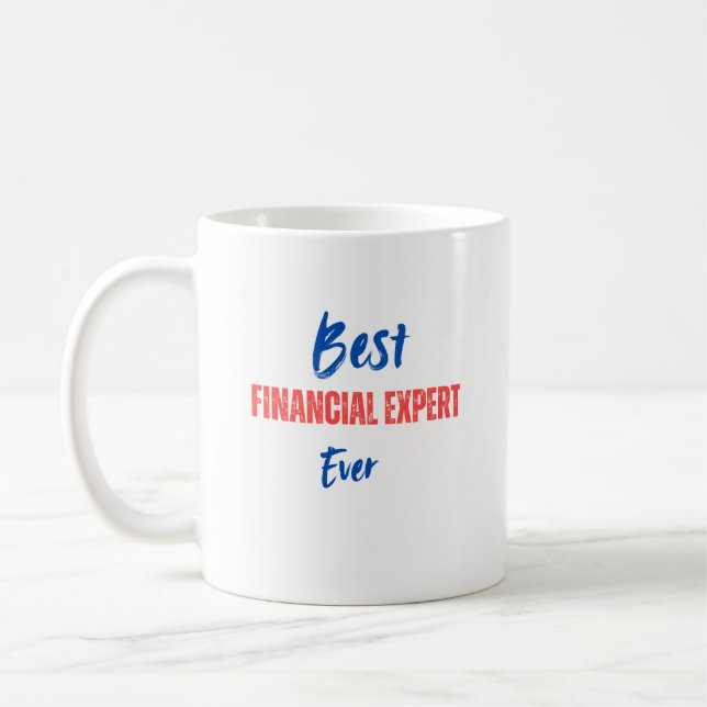Bester Finanzexperte Kaffeetasse (Links)